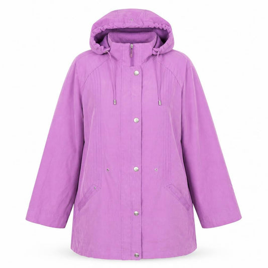 Womens UK Size L BM Purple Overcoat