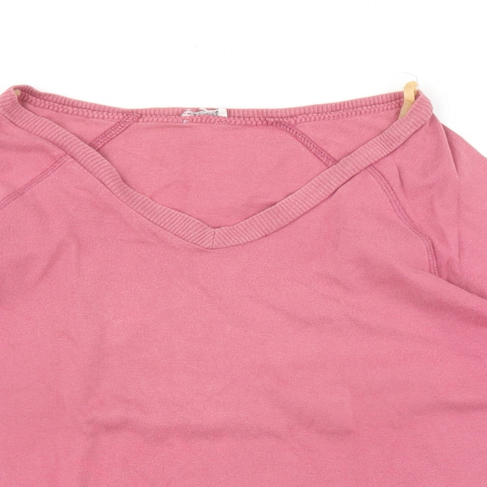 Etam Womens Pink   Pullover Jumper Size L