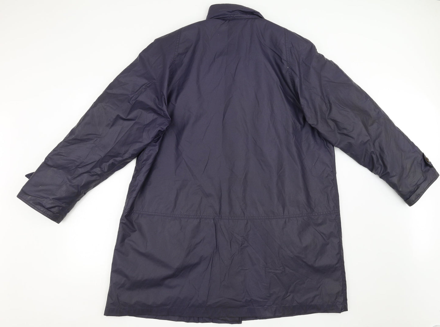 Womens UK Size L dannimac Purple Windbreaker Coat