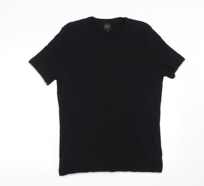 Maison Cinqcent Womens Black   Pullover Sweatshirt Size XL