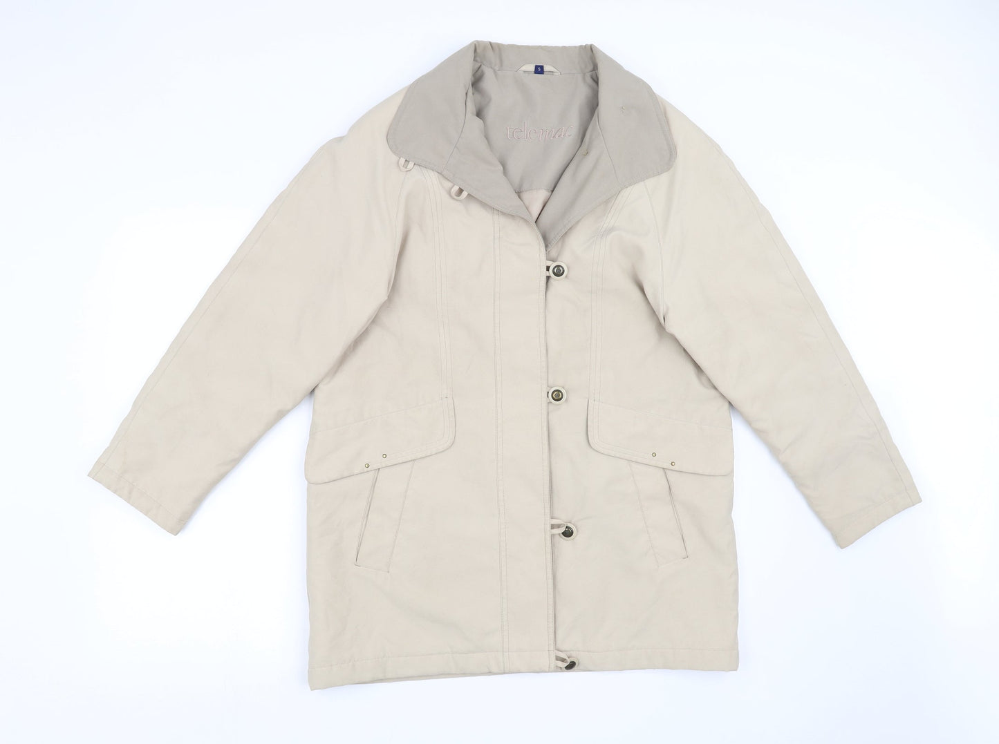 Womens UK Size S Telemac Beige Jacket