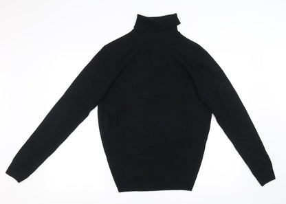 Mens UK Size S Soul Star Black Pullover Sweatshirt