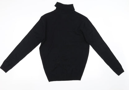 Mens UK Size S Soul Star Black Pullover Sweatshirt