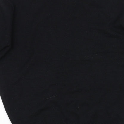 Mens UK Size S Soul Star Black Pullover Sweatshirt