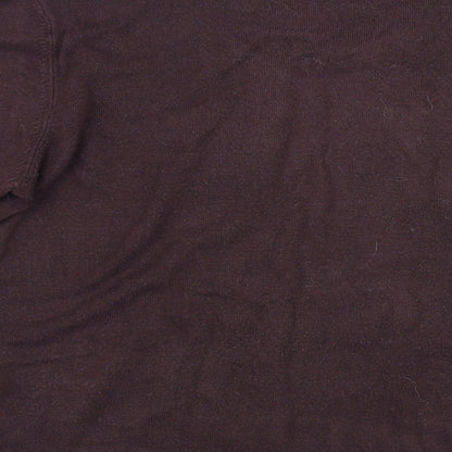 Marks and Spencers Mens Brown  Knit Pullover Sweatshirt Size XL