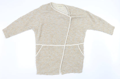 Womens UK Size 12 River Island Brown Cape Jumper
