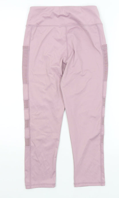 Joy Shaper Womens Purple   Capri Leggings Size S L20 in