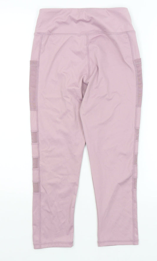 Joy Shaper Womens Purple   Capri Leggings Size S L20 in