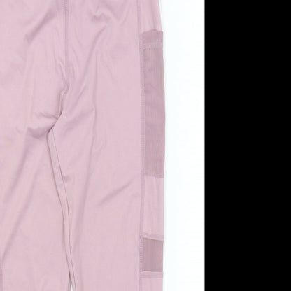 Joy Shaper Womens Purple   Capri Leggings Size S L20 in