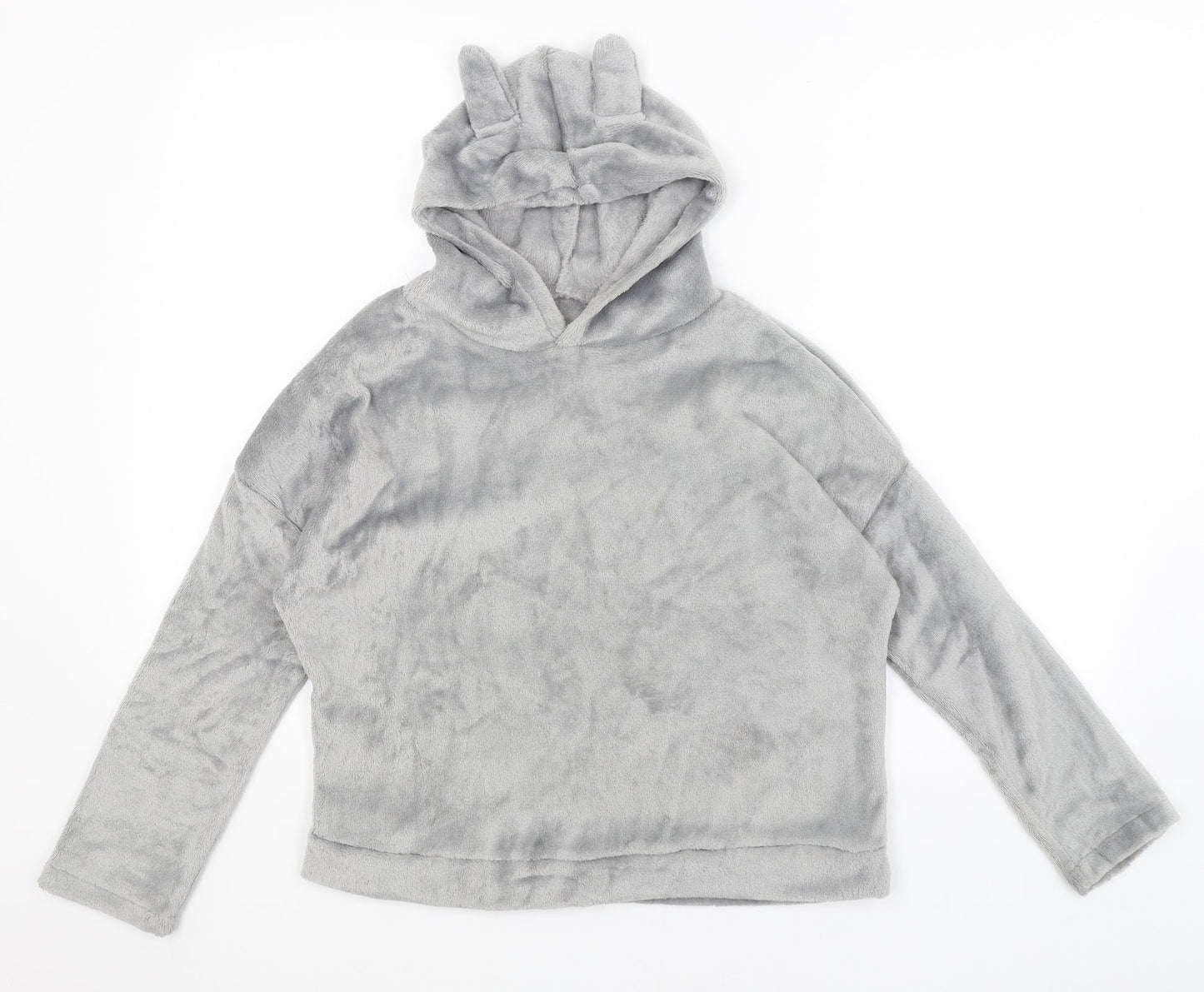 Womens UK Size S Preworn Grey Pullover Jumper
