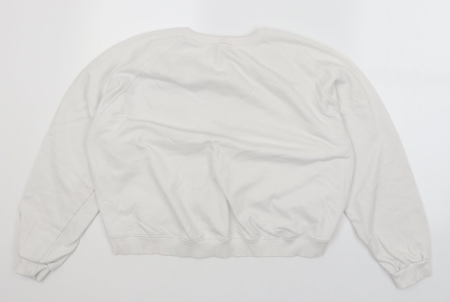 Primark Womens White   Pullover Jumper Size 12