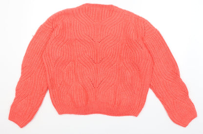 Eksept Womens Red   Pullover Jumper Size L