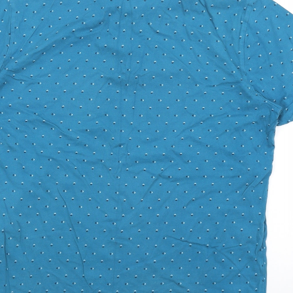 TEX Mens Blue    Polo Size L