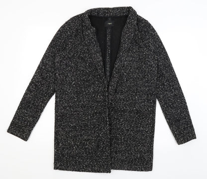 Womens UK Size 10 NEXT Black Wrap Jumper