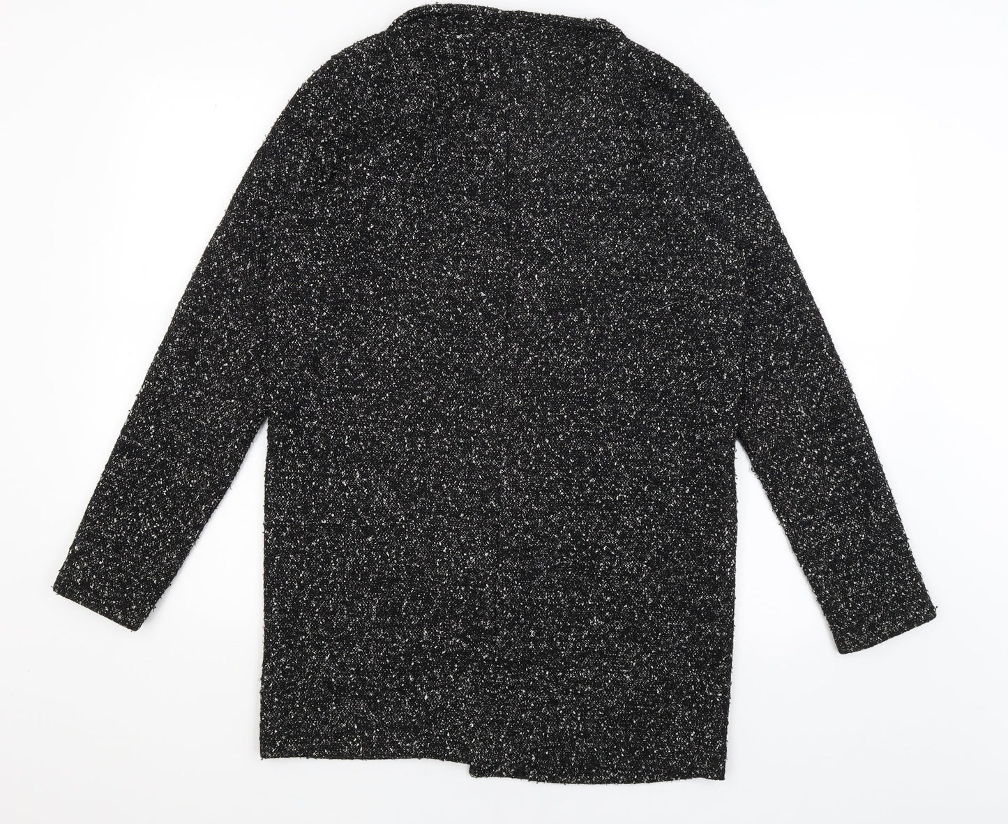 Womens UK Size 10 NEXT Black Wrap Jumper
