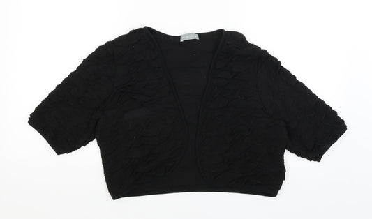 Womens UK Size 16 Per Una Black Wrap Jumper