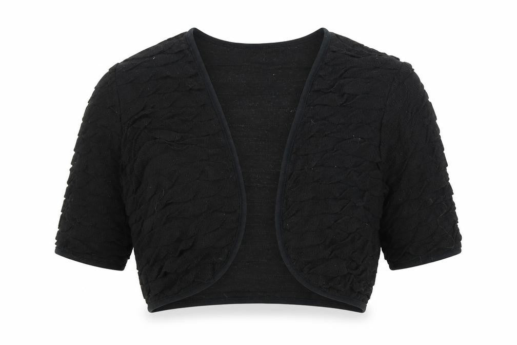Womens UK Size 16 Per Una Black Wrap Jumper