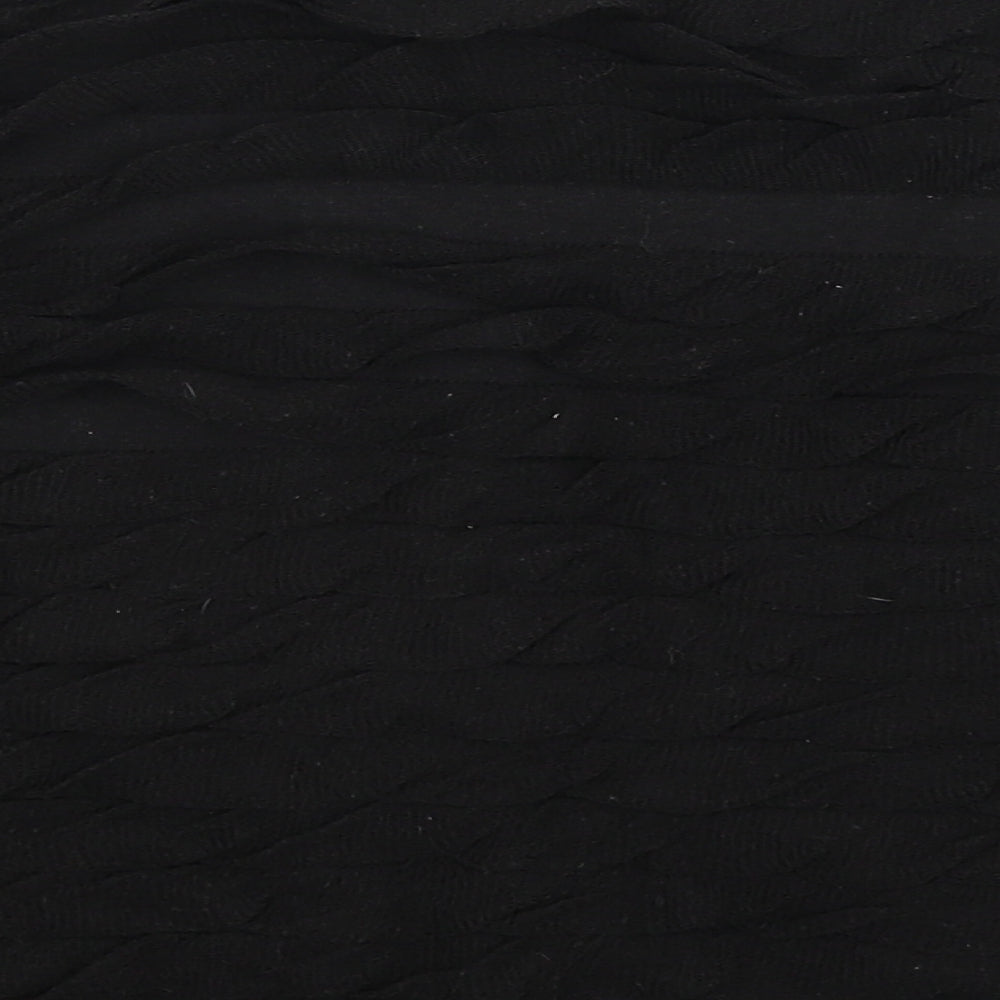 Womens UK Size 16 Per Una Black Wrap Jumper