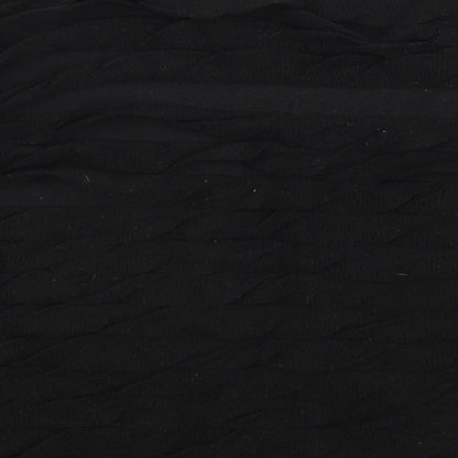 Womens UK Size 16 Per Una Black Wrap Jumper