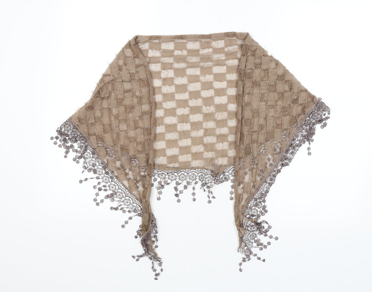 Preworn Womens Brown    Shawl/Wrap