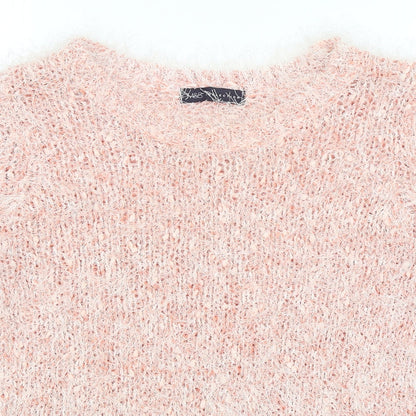 Womens UK Size 8 M&S Red Pullover Jumper