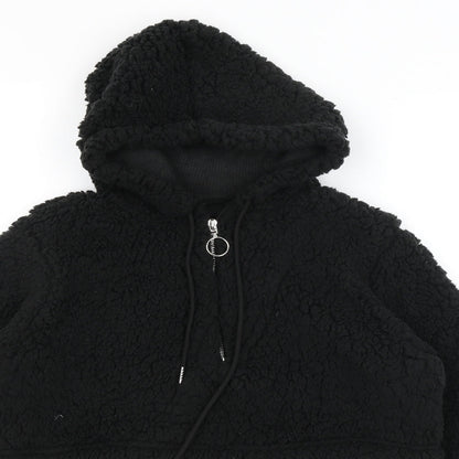 Stylewise Womens Black   Pullover Hoodie Size S