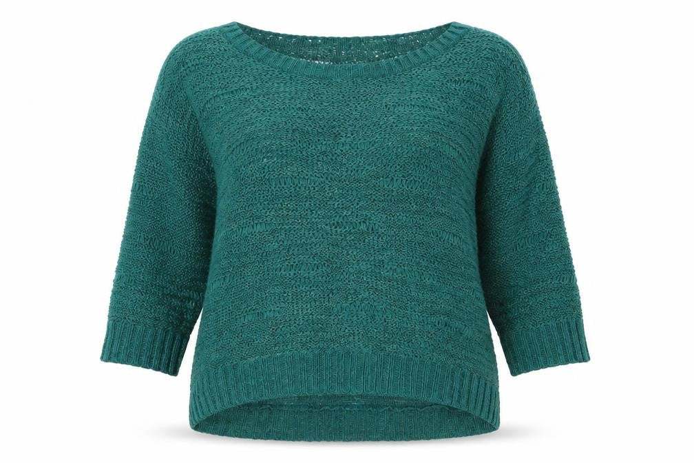 Womens UK Size M H&M Green Pullover Jumper