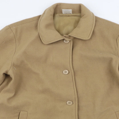 Neville  Womens Beige   Jacket Coat Size 14