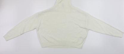 Womens UK Size S H&M Ivory Pullover Jumper
