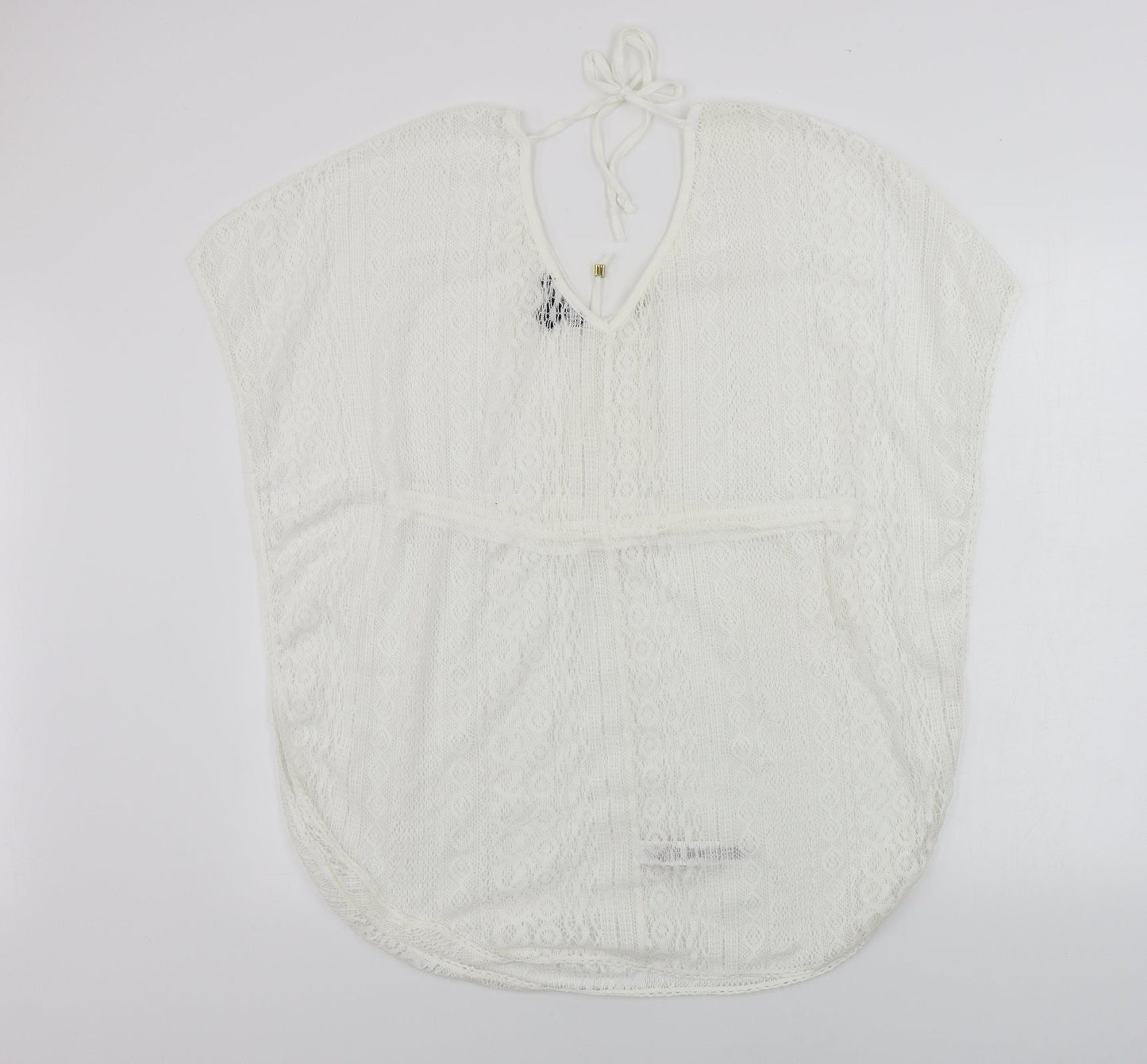 Womens UK Size S Atmosphere White Basic Blouse