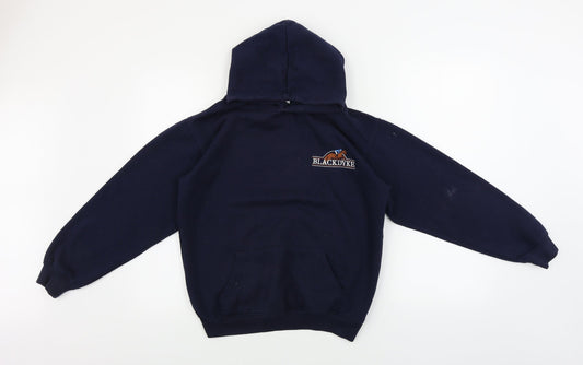 Uneek  Boys Blue   Pullover Hoodie Size 11-12 Years