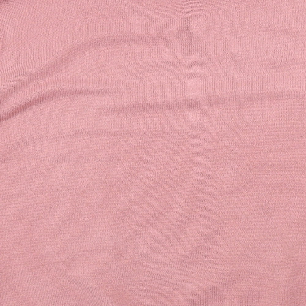 Womens UK Size M Reflect Pink Pullover Jumper