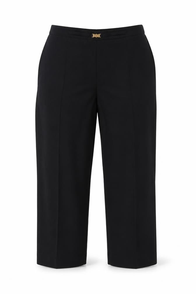 Womens UK Size 30 in Preworn Regular Fit  Black Trousers