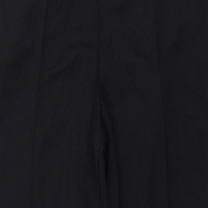 Womens UK Size 30 in Preworn Regular Fit  Black Trousers