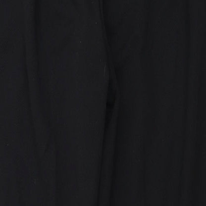 Womens UK Size 30 in Preworn Regular Fit  Black Trousers