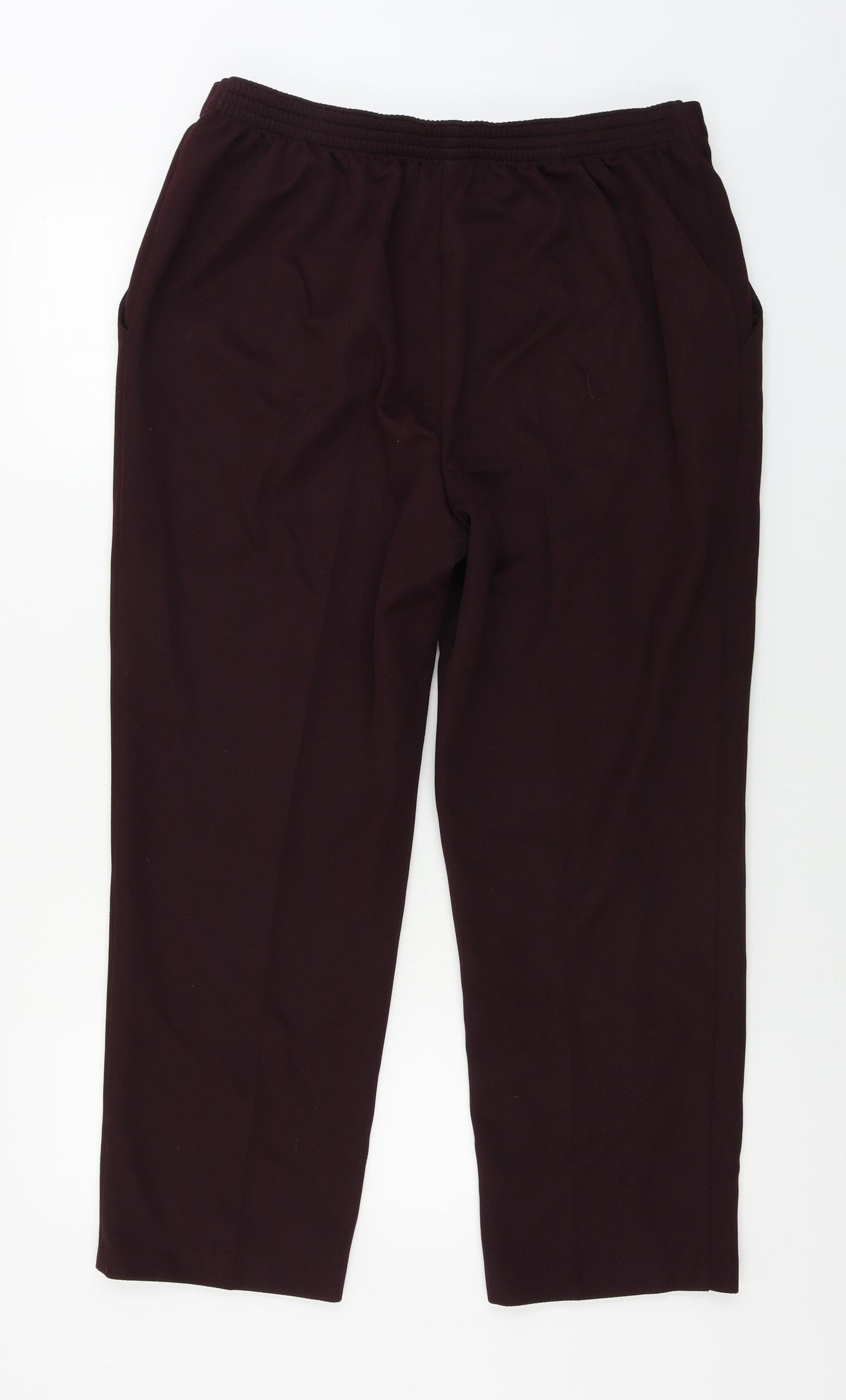 Womens UK Size 32 in Preworn Regular Fit  Purple Trousers