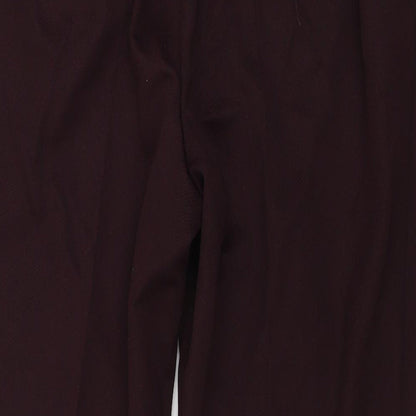 Womens UK Size 32 in Preworn Regular Fit  Purple Trousers