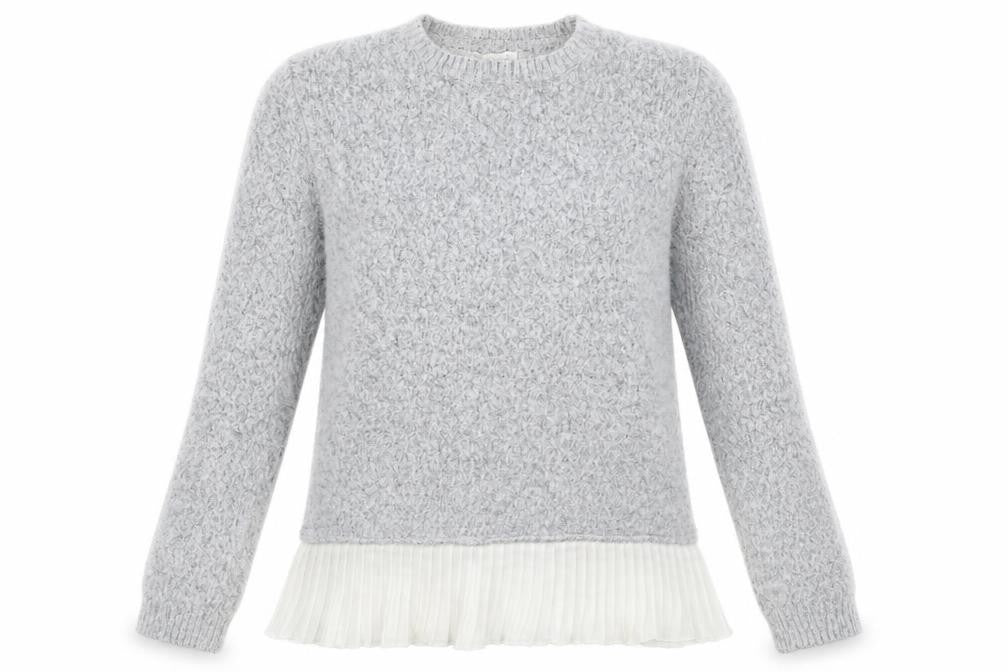 Primark Girls Grey   Pullover Jumper Size 11-12 Years