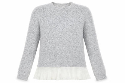 Primark Girls Grey   Pullover Jumper Size 11-12 Years