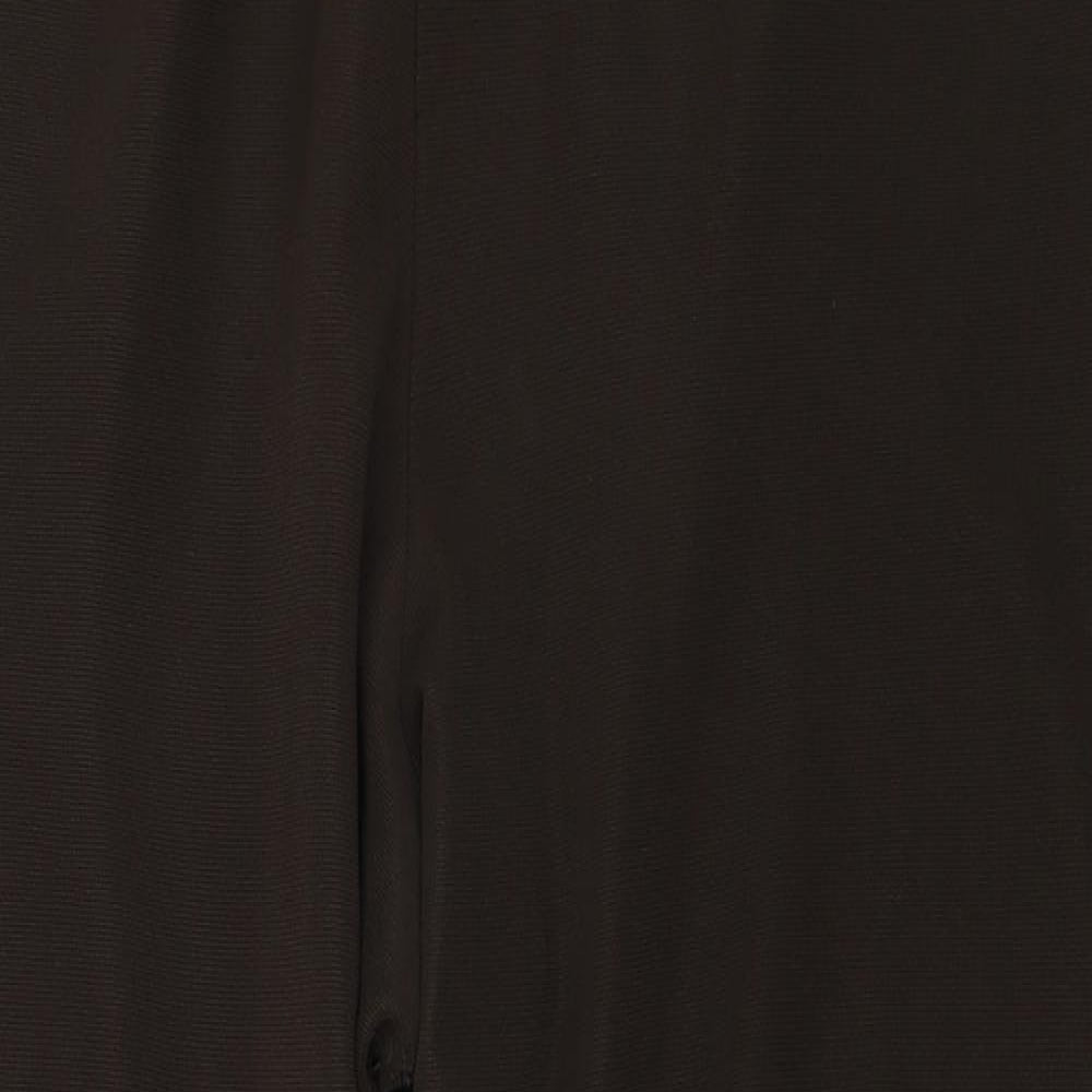 Womens UK Size XL Preworn Regular Fit  Brown Trousers