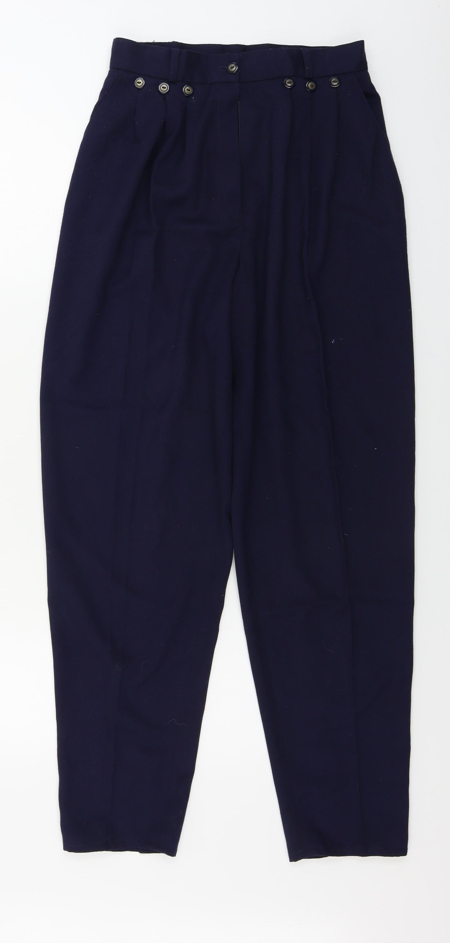Womens UK Size 12 EAST Regular Fit  Blue Trousers