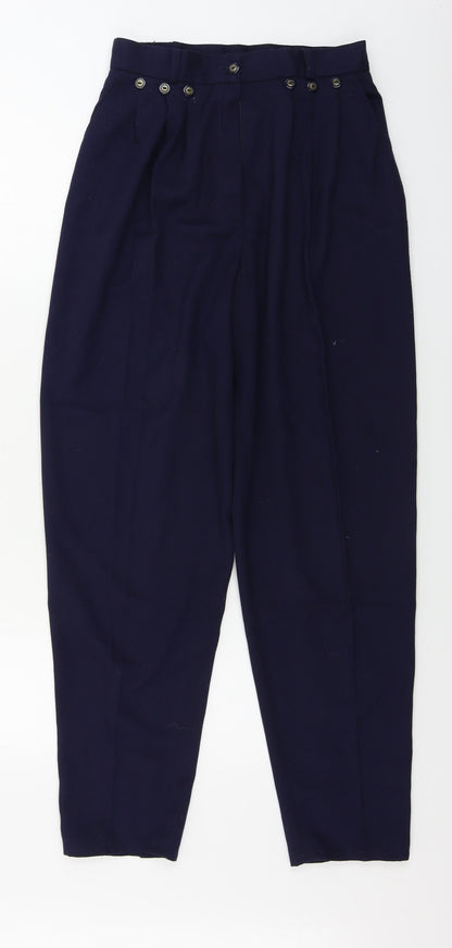 Womens UK Size 12 EAST Regular Fit  Blue Trousers