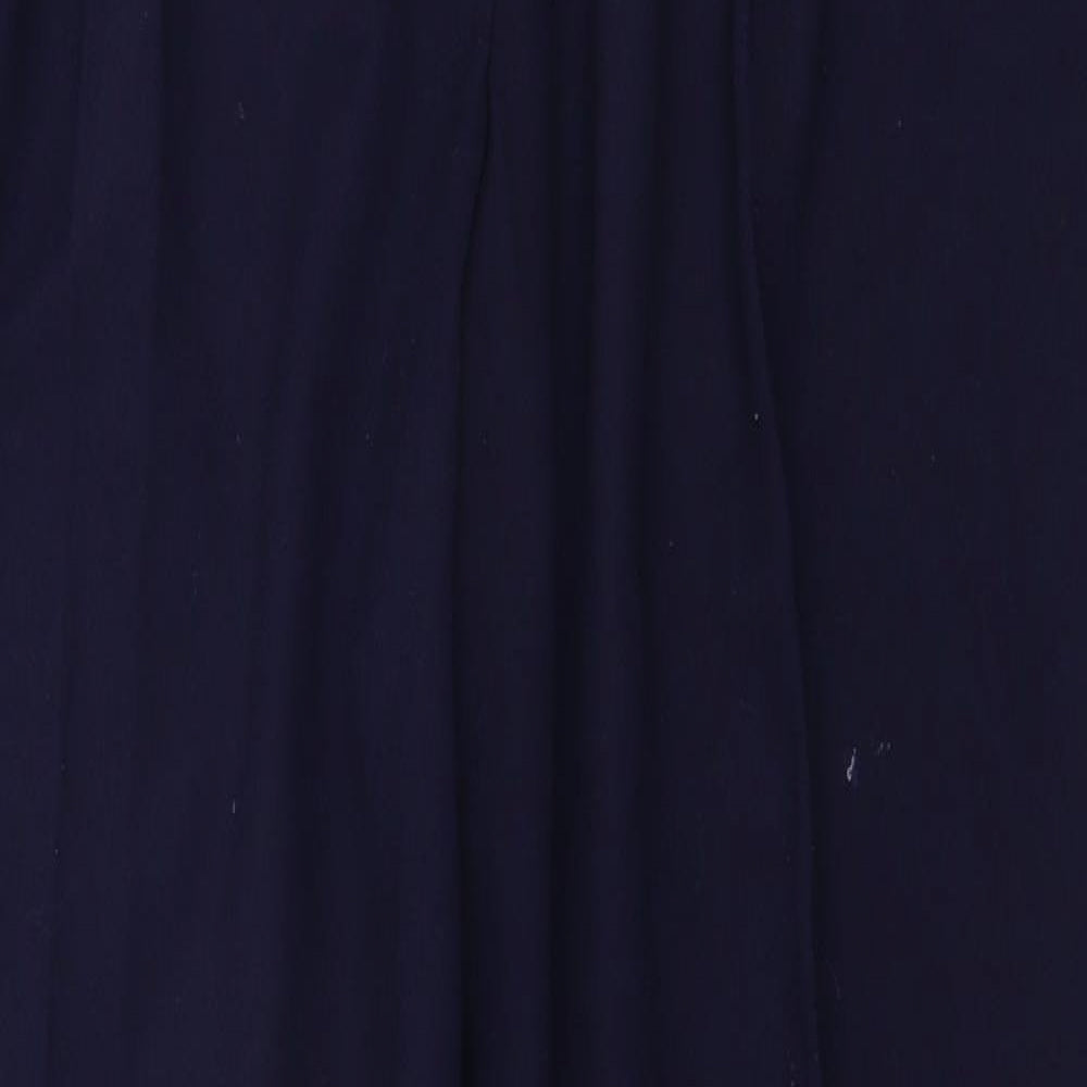 Womens UK Size 12 EAST Regular Fit  Blue Trousers