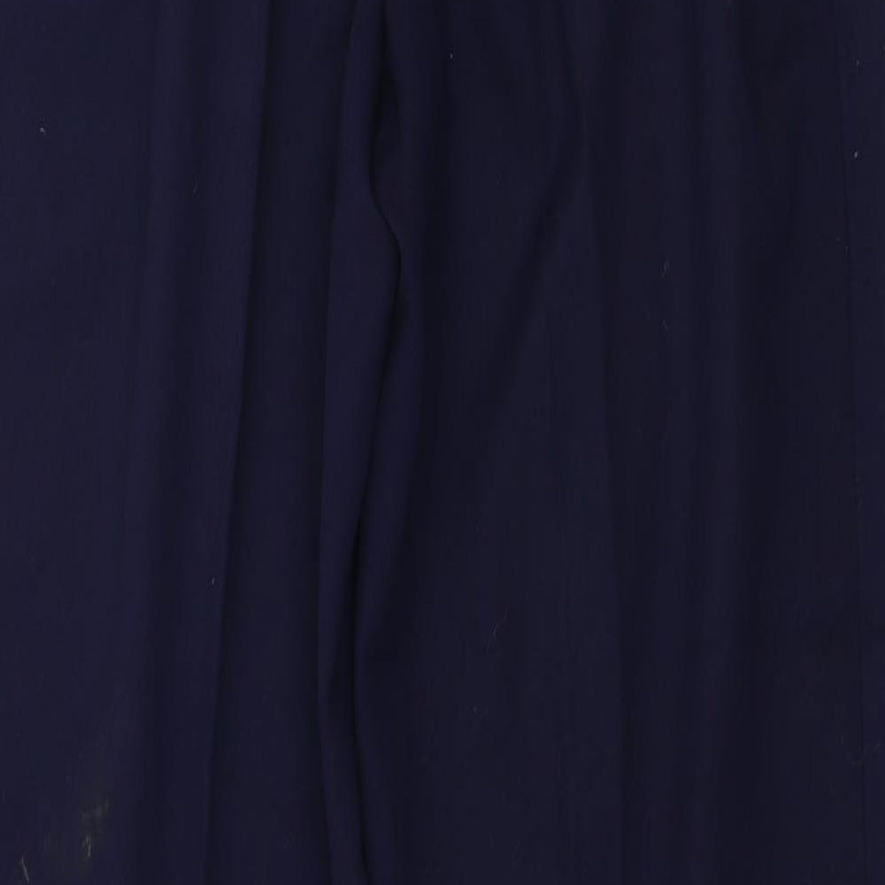 Womens UK Size 12 EAST Regular Fit  Blue Trousers