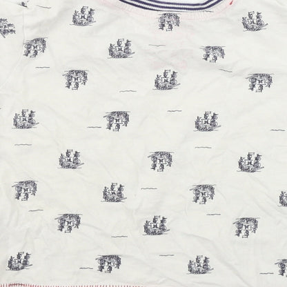 Matalan  Boys White   Basic T-Shirt Size 2-3 Years