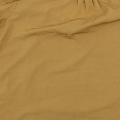 kensie Womens Brown   Basic Blouse Size XL