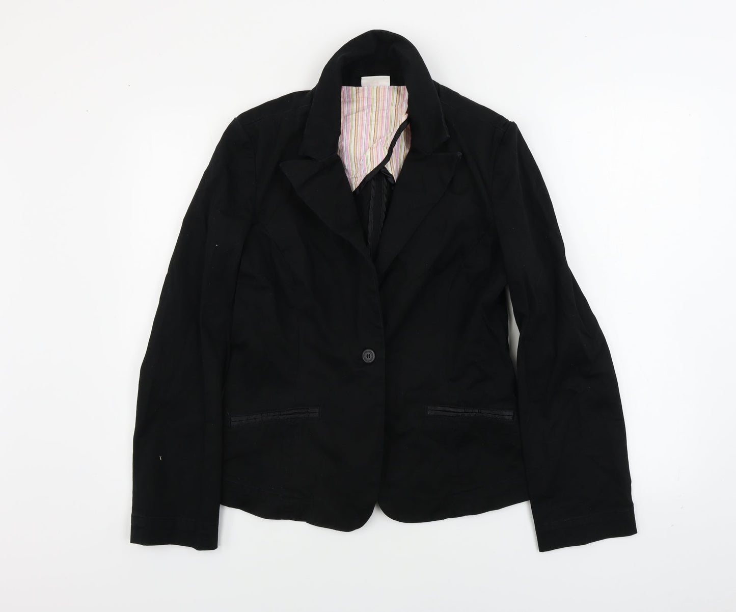 Womens UK Size 14 Miss Selfridge Black Jacket