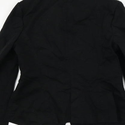 Womens UK Size 14 Miss Selfridge Black Jacket