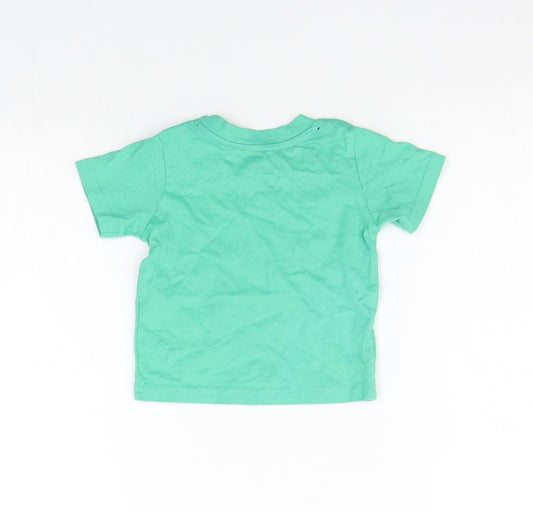 Primark Girls Green   Basic T-Shirt Size 3-6 Months