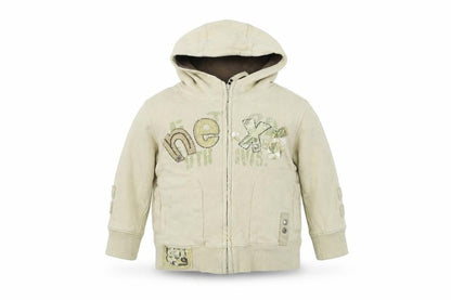 NEXT Boys Beige   Full Zip Jumper Size 12-18 Months